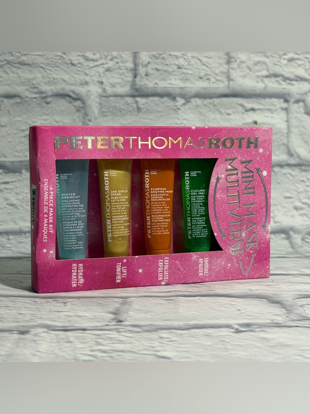 NIB Peter Thomas Roth Mini Mask Multiverse facial mask set (0.47 fl oz each)